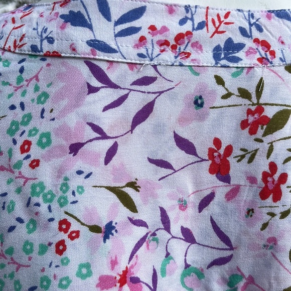 NWT Woman Within sleeveless floral blouse 22/24 - Picture 4 of 8